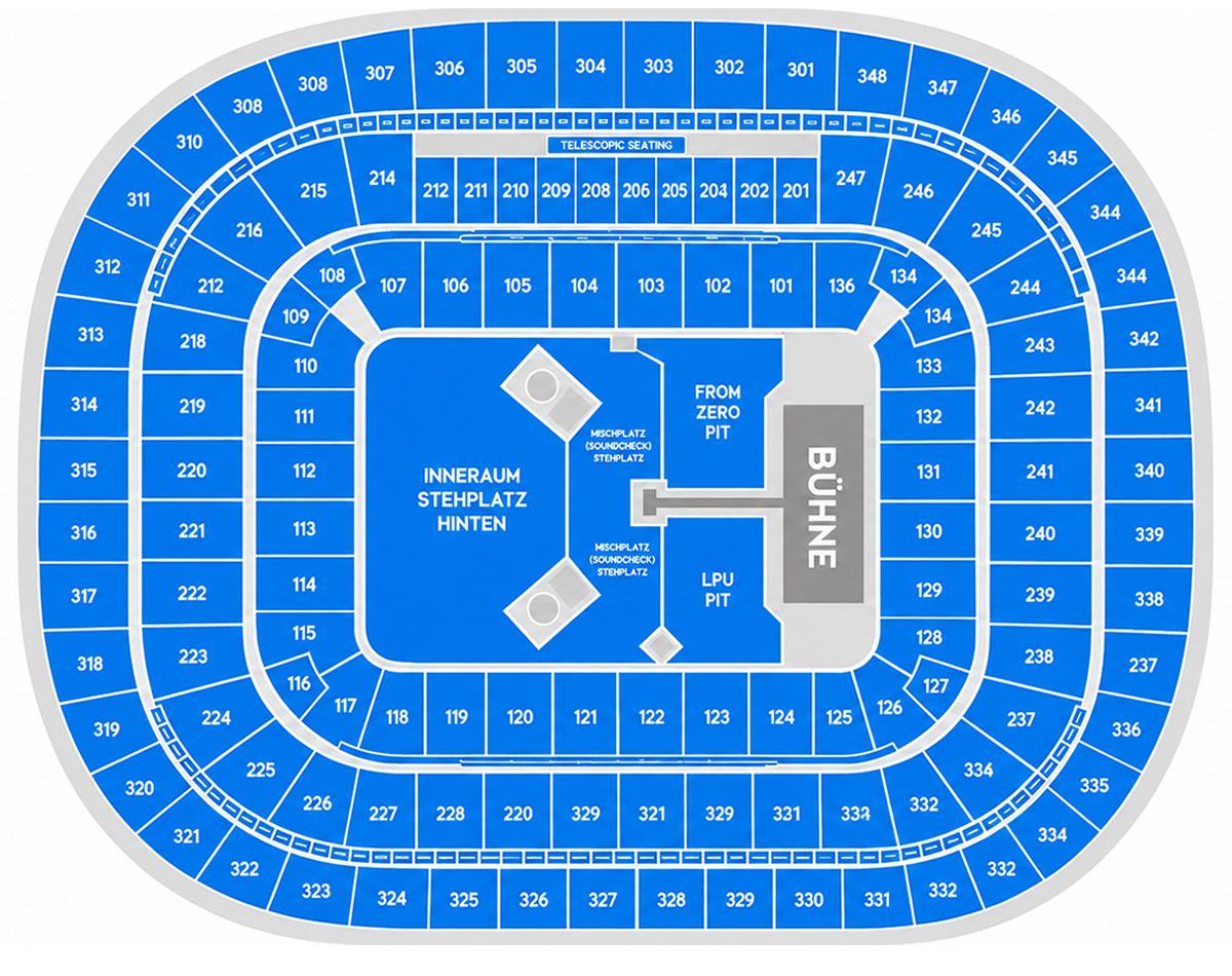 Allianz Arena Oasis Munich Venue Seating Plan